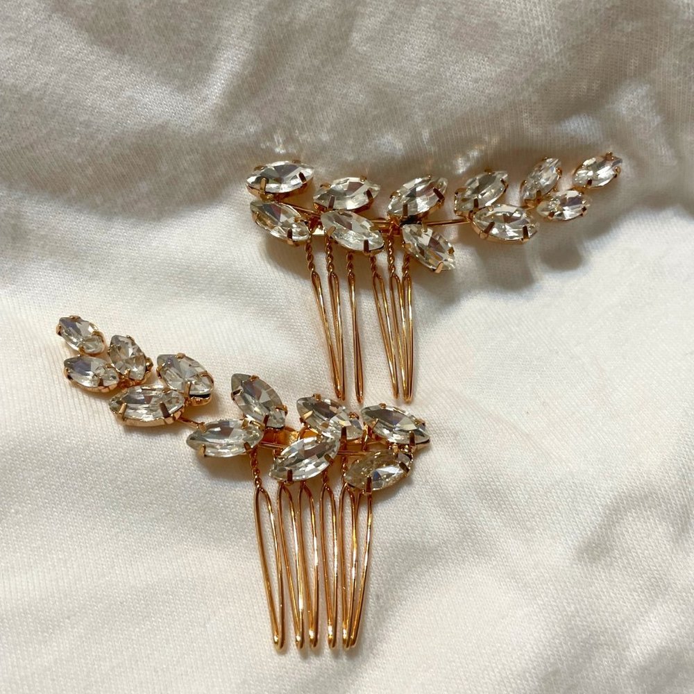 Wing Victory Bridal Combs - Picture 1 of 3
